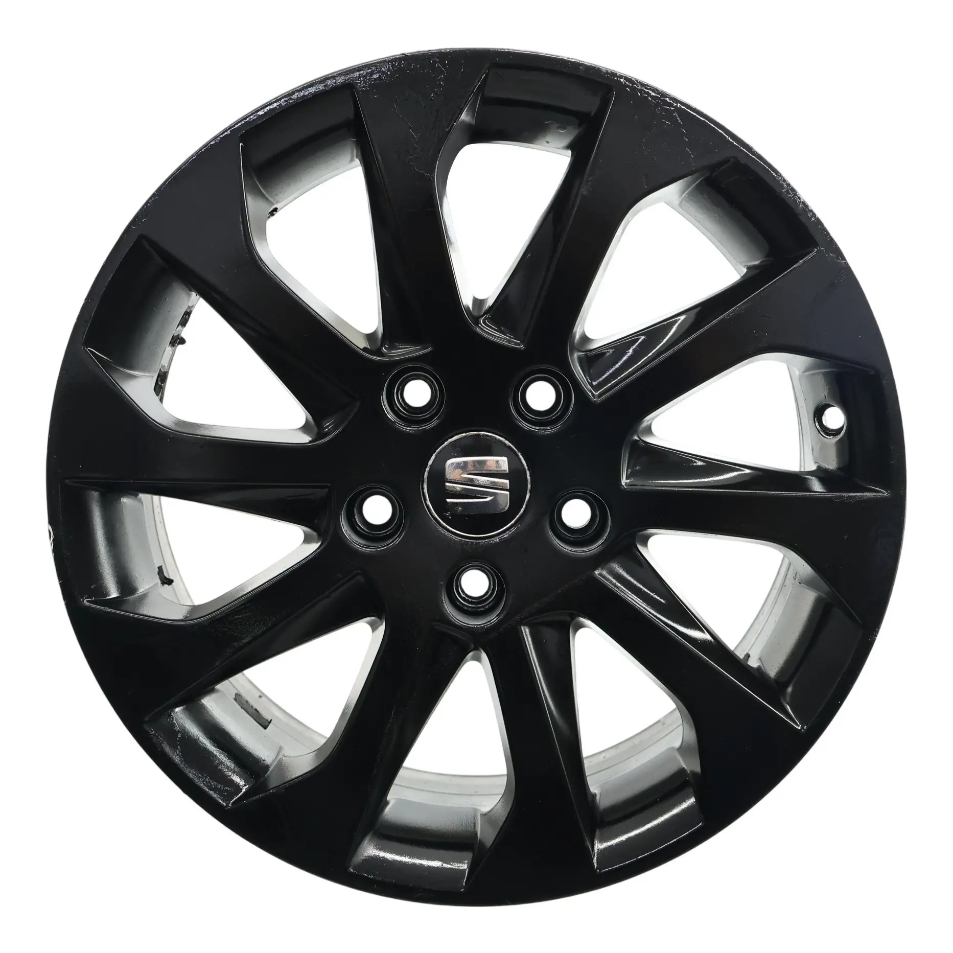 Seat Leon Mk3 5F Wheel Alloy Rim Black 17" 7J ET:49 5F0601025T