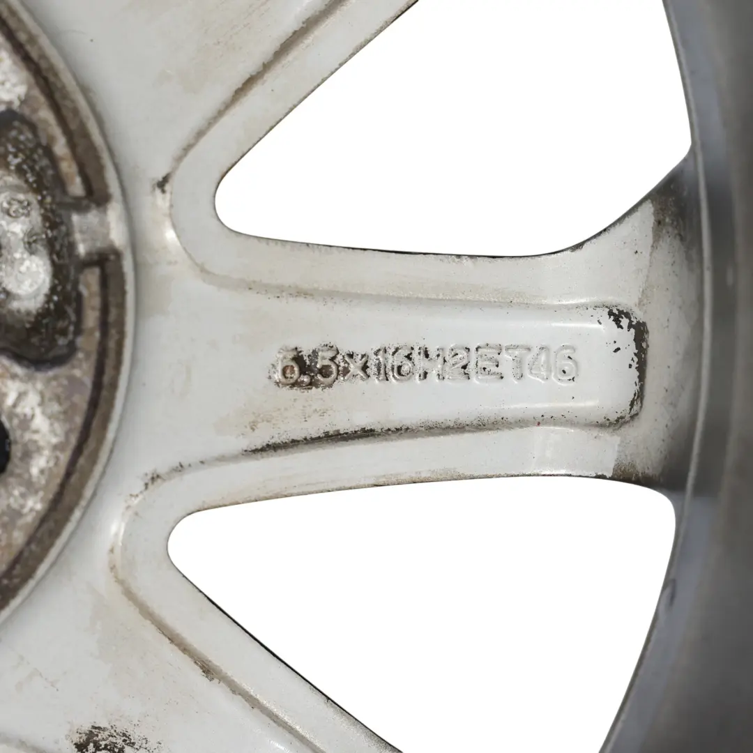 Seat Leon Mk3 5F Llanta De Aleación Negro 17" 7J ET:49 5F0601025T - SKU 5F0601025A-4 - Número de pieza 5F0601025A