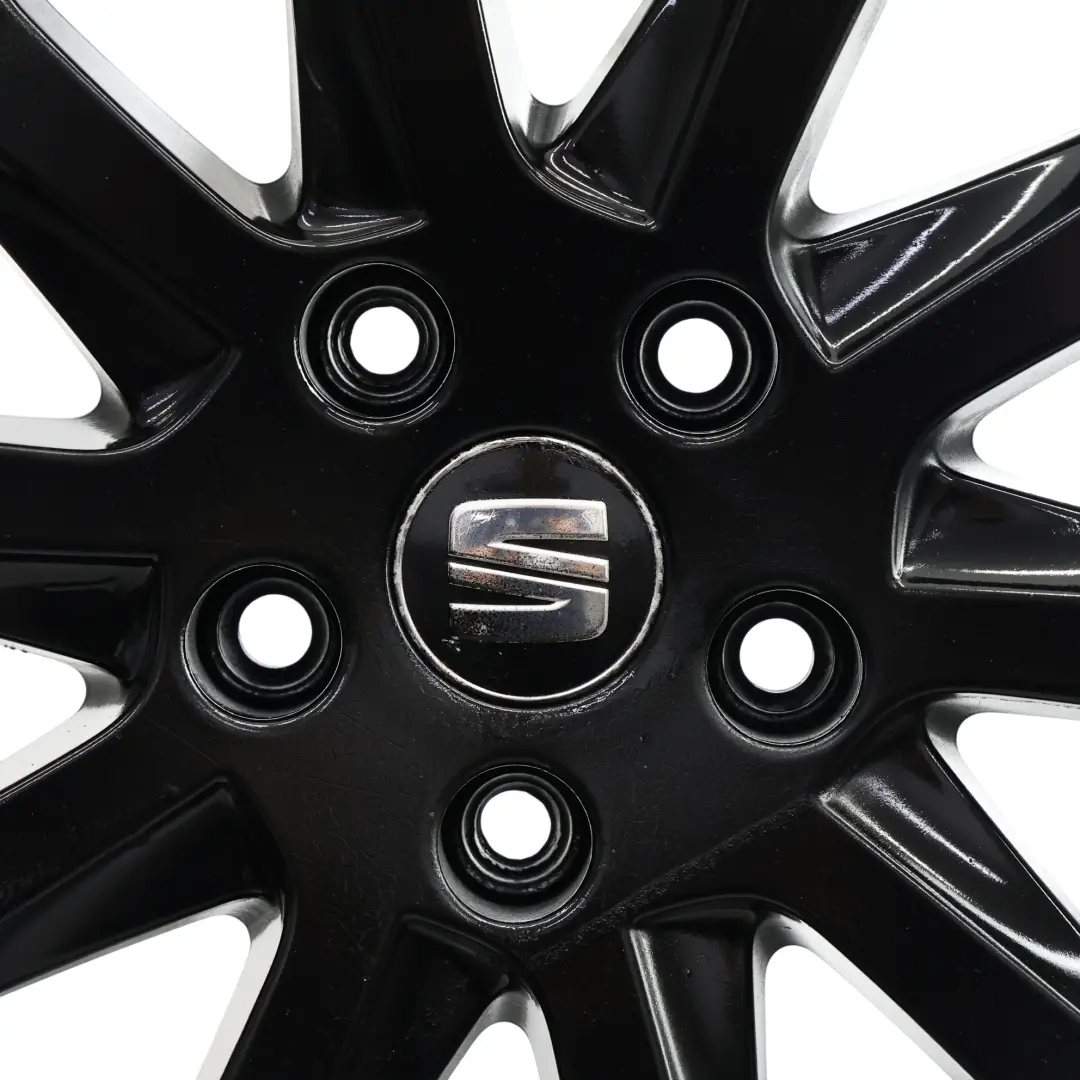 Mk3 5F Jante Alliage Noir 17" 7J ET:49 5F0601025T pour Seat Leon à propos du numéro de pièce 5F0601025A Seat Leon Mk3 5F Jante Alliage Noir 17" 7J ET:49 5F0601025T - SKU 5F0601025A-4 - Numéro de pièce 5F0601025A