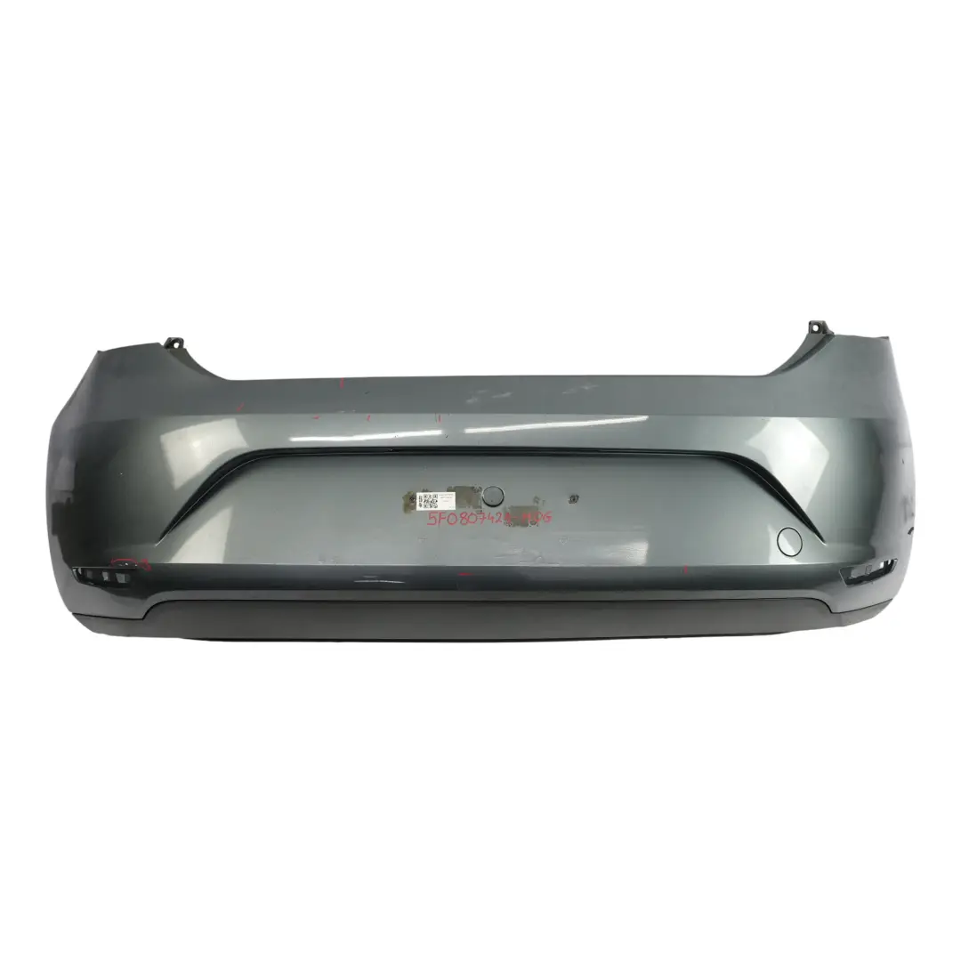 Mk3 Rear Bumper Panel Cover Trim Monsoon Grey Metallic - X7R to Seat Leon with Part number 5F0807421 Seat Leon Mk3 Rear Bumper Panel Cover Trim Monsoon Grey Metallic - X7R - SKU 5F0807421-MOG - Part number 5F0807421