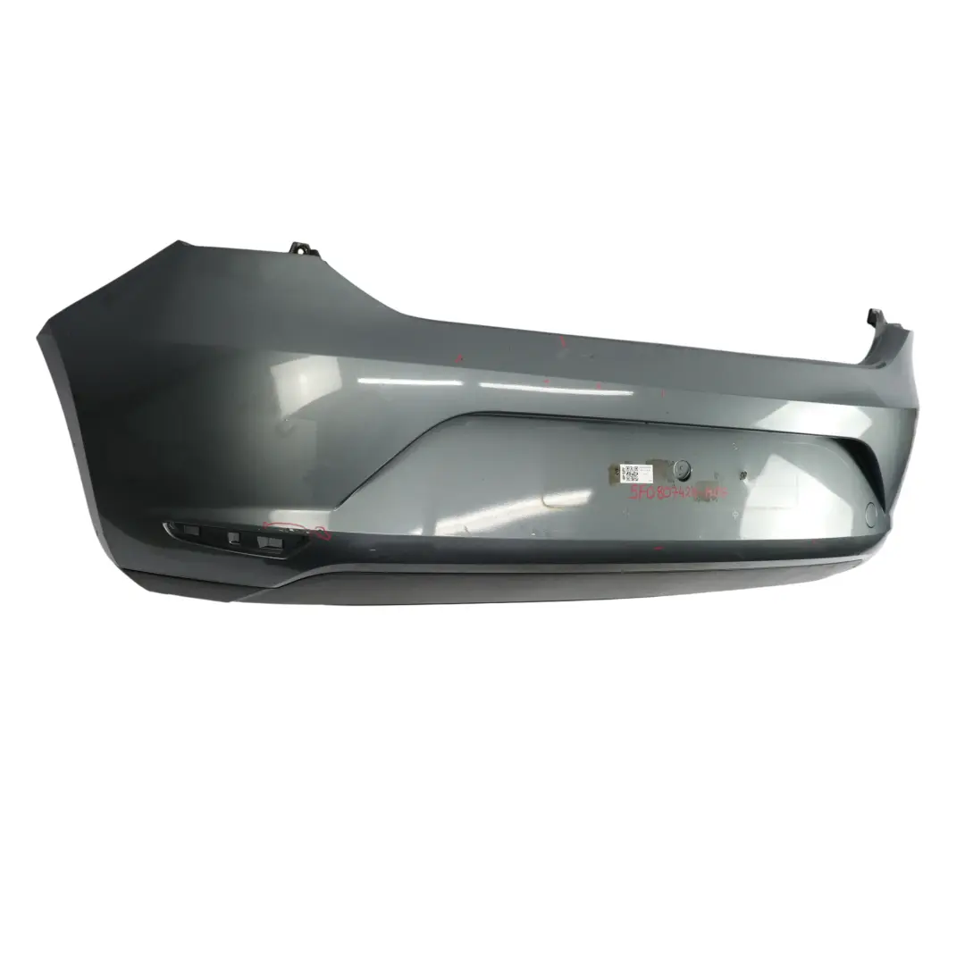 Seat Leon Mk3 Zderzak Tylny Monsoon Grey Szary Metalik - X7R - SKU 5F0807421-MOG - Numer Części 5F0807421