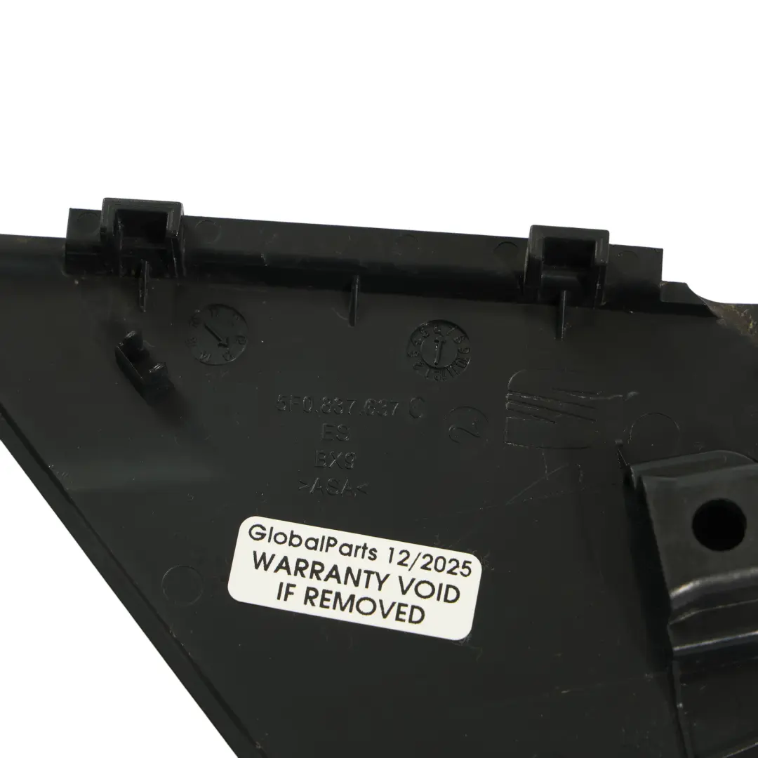 Seat Leon Mk3 5F Osłona Wewnętrzna Lusterka Lewy Przód - SKU 5F0837637C - Numer Części 5F0837637C