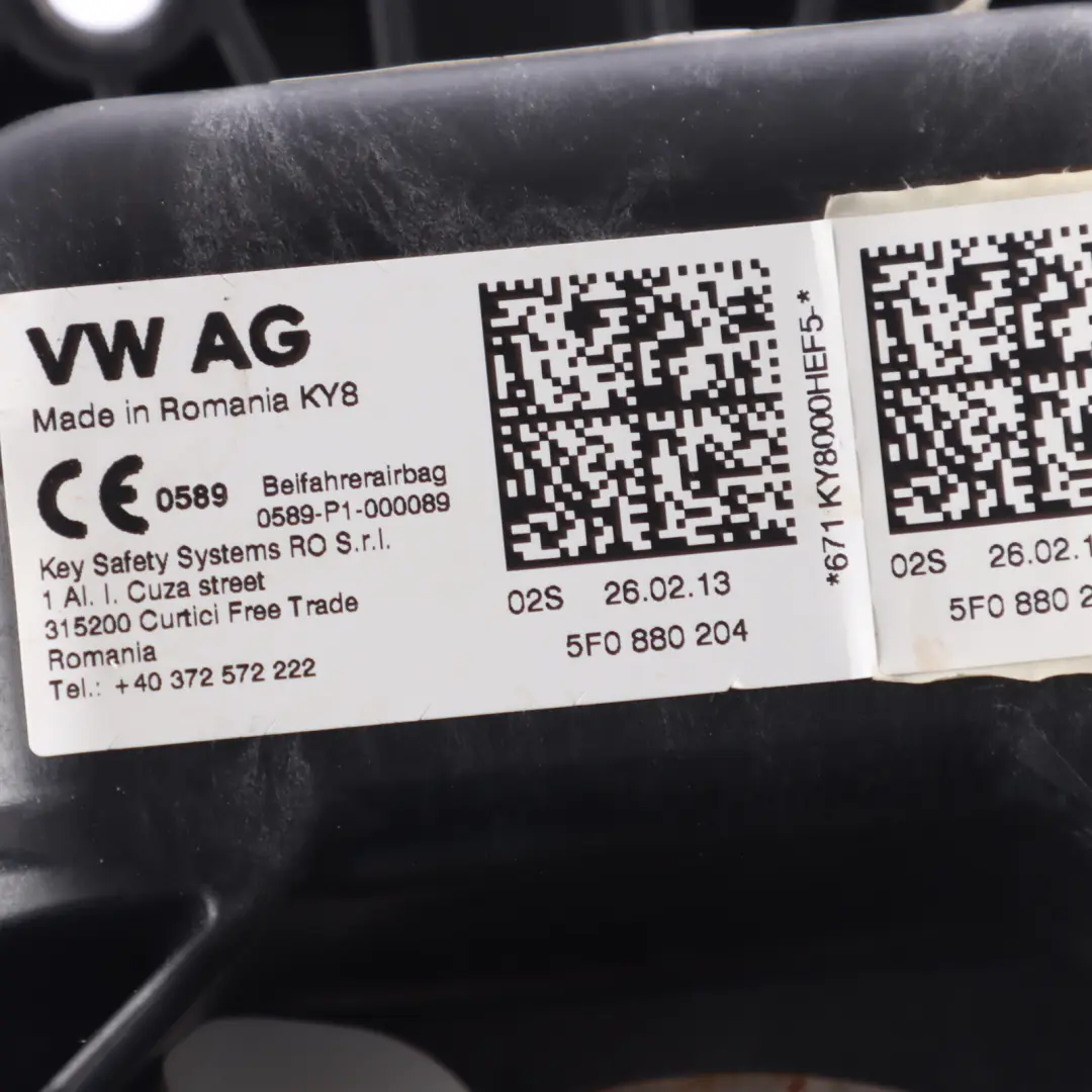 Mk3 5F Dashboard Dash Air Module Unit Passenger's Side to Seat Leon with Part number 5F0880204 Seat Leon Mk3 5F Dashboard Dash Air Module Unit Passenger's Side - SKU 5F0880204 - Part number 5F0880204