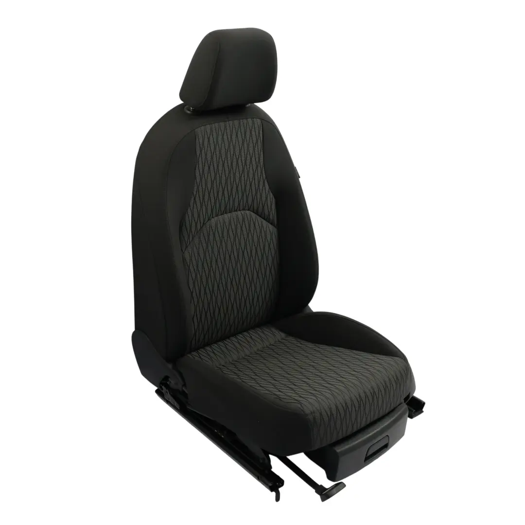 Mk3 5F Fotel Przedni Lewy Przód Materiałowy Czarny Antracyt do Seat Leon o numerze 5F0881805EF Seat Leon Mk3 5F Fotel Przedni Lewy Przód Materiałowy Czarny Antracyt - SKU 5F0881805EF-1 - Numer Części 5F0881805EF