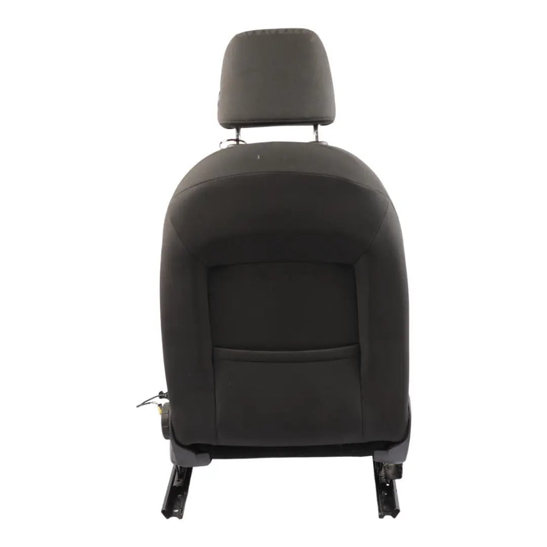 Seat Leon Mk3 5F Front Seat Interior Fabric Black Anthracite Left N/S - SKU 5F0881805EF-2 - Part number 5F0881805EF