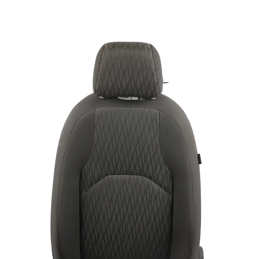 Seat Leon Mk3 5F Front Seat Interior Fabric Black Anthracite Left N/S - SKU 5F0881805EF-2 - Part number 5F0881805EF