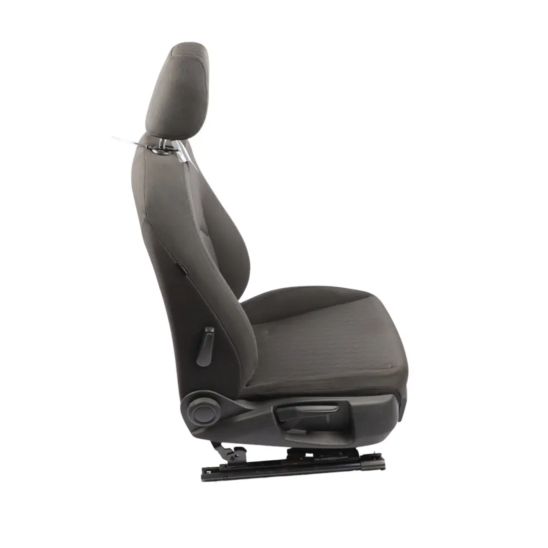 Seat Leon Mk3 5F Front Seat Interior Fabric Black Anthracite Right O/S - SKU 5F0881806EF-1 - Part number 5F0881806EF