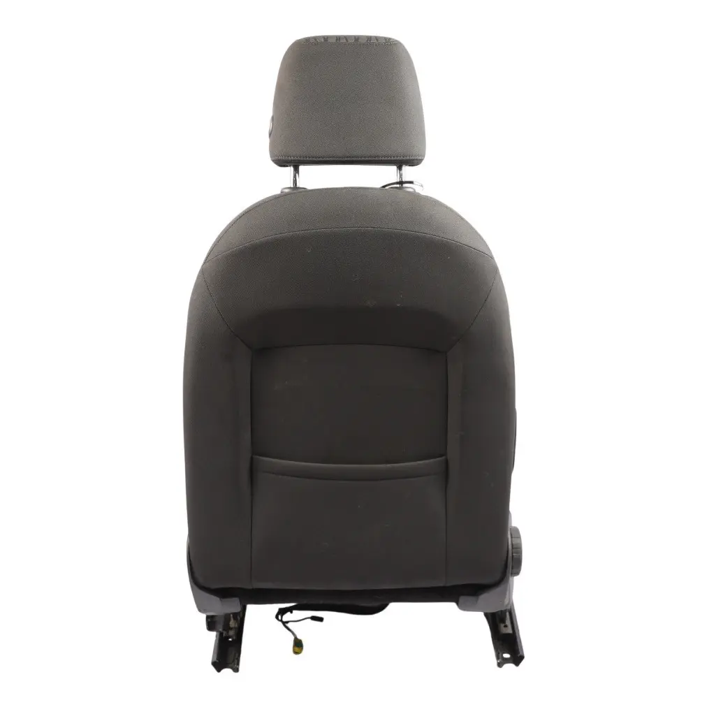 Mk3 5F Front Seat Interior Fabric Black Anthracite Right O/S to Seat Leon with Part number 5F0881806EF Seat Leon Mk3 5F Front Seat Interior Fabric Black Anthracite Right O/S - SKU 5F0881806EF-1 - Part number 5F0881806EF