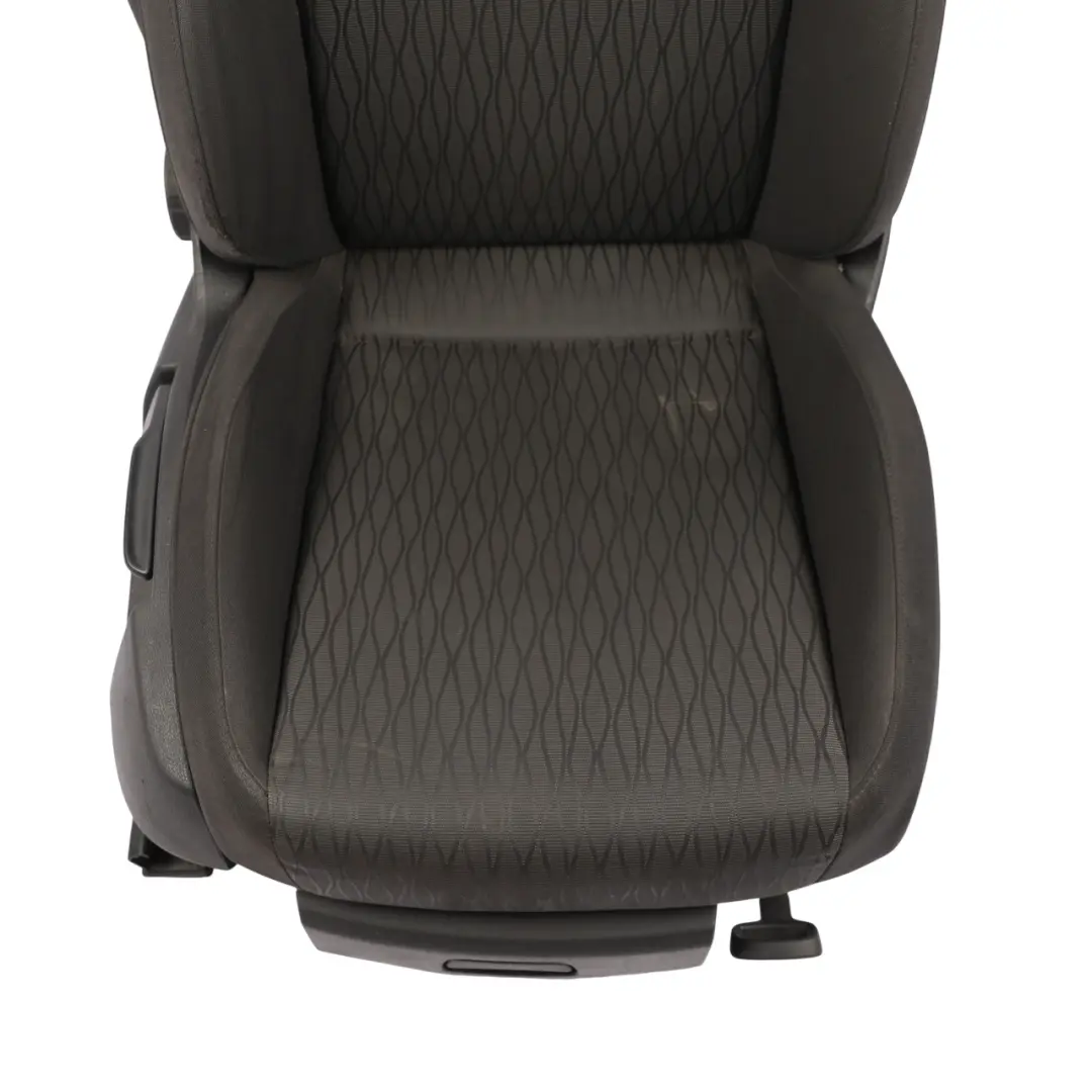 Mk3 5F Front Seat Interior Fabric Black Anthracite Right O/S to Seat Leon with Part number 5F0881806EF Seat Leon Mk3 5F Front Seat Interior Fabric Black Anthracite Right O/S - SKU 5F0881806EF-1 - Part number 5F0881806EF