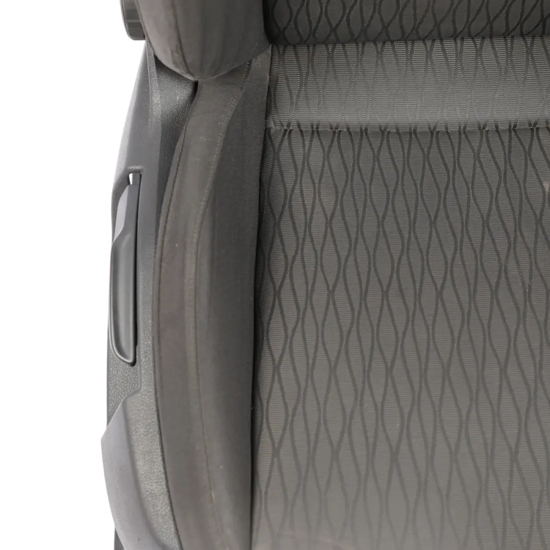 Mk3 5F Front Seat Interior Fabric Black Anthracite Right O/S to Seat Leon with Part number 5F0881806EF Seat Leon Mk3 5F Front Seat Interior Fabric Black Anthracite Right O/S - SKU 5F0881806EF-1 - Part number 5F0881806EF