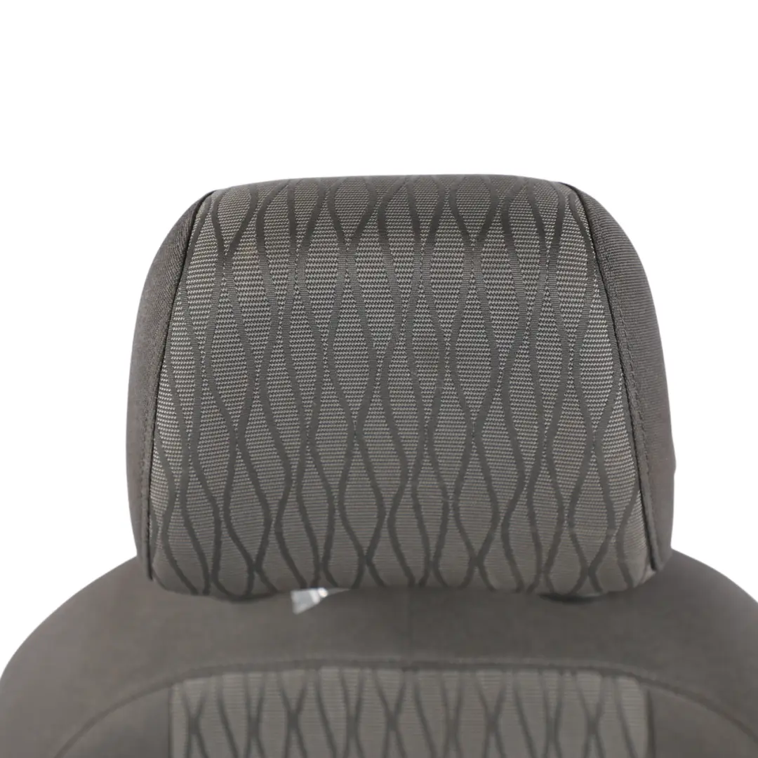 Seat Leon Mk3 5F Front Seat Interior Fabric Black Anthracite Right O/S - SKU 5F0881806EF-1 - Part number 5F0881806EF