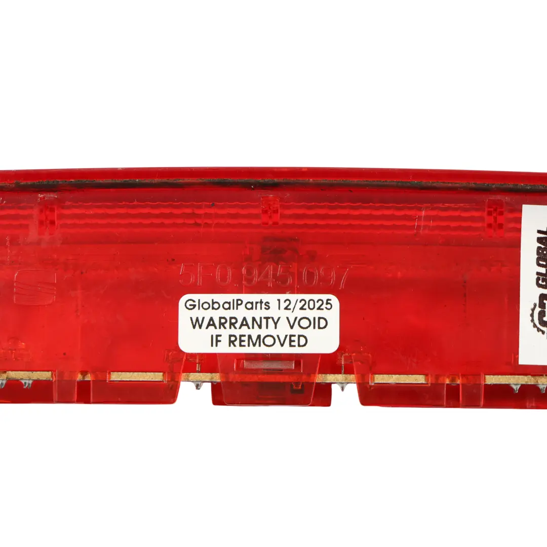 Mk3 FR Tercera Luz De Freno Luz De Freno Trasera para Seat Leon con número de pieza 5F0945097 Seat Leon Mk3 FR Tercera Luz De Freno Luz De Freno Trasera - SKU 5F0945097 - Número de pieza 5F0945097