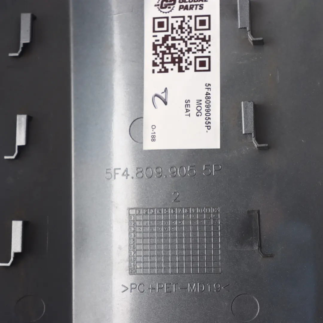 Seat Leon Mk3 5F Fuel Filler Flap Cover Panel Monsoon Grey - X7R - SKU 5F48099055P-MOG - Part number 5F48099055P