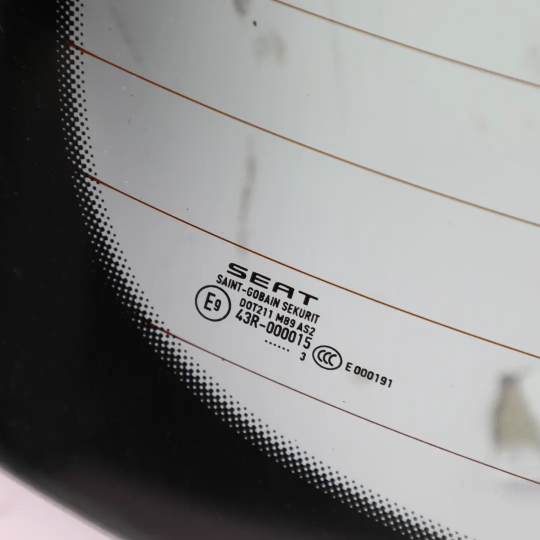 Seat Leon Mk3 Rear Window Glass AS2 Heated Glass Glazing 6J4845051 - SKU 5F4845051B - Part number 5F4845051B