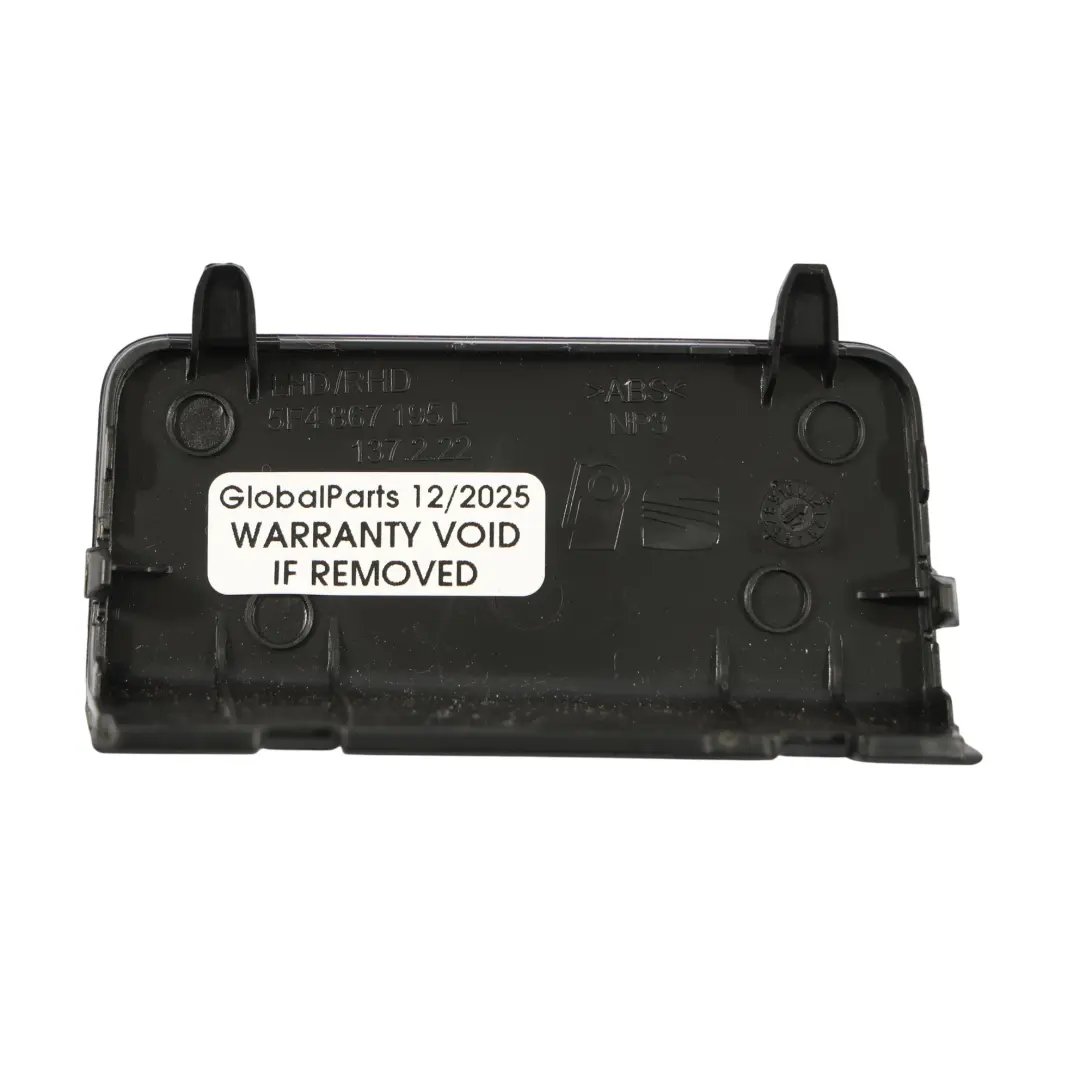 Mk3 5F Door Card Handle Cover Interior Trim Rear Right O/S to Seat Leon with Part number 5F4867196 Seat Leon Mk3 5F Door Card Handle Cover Interior Trim Rear Right O/S - SKU 5F4867196 - Part number 5F4867196