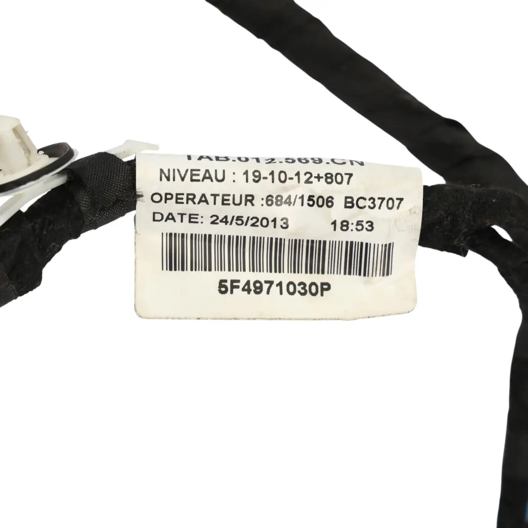 Mk3 5F Mazo De Cables Puerta Lado Pasajero Delantero para Seat Leon con número de pieza 5F4971030P Seat Leon Mk3 5F Mazo De Cables Puerta Lado Pasajero Delantero - SKU 5F4971030P - Número de pieza 5F4971030P