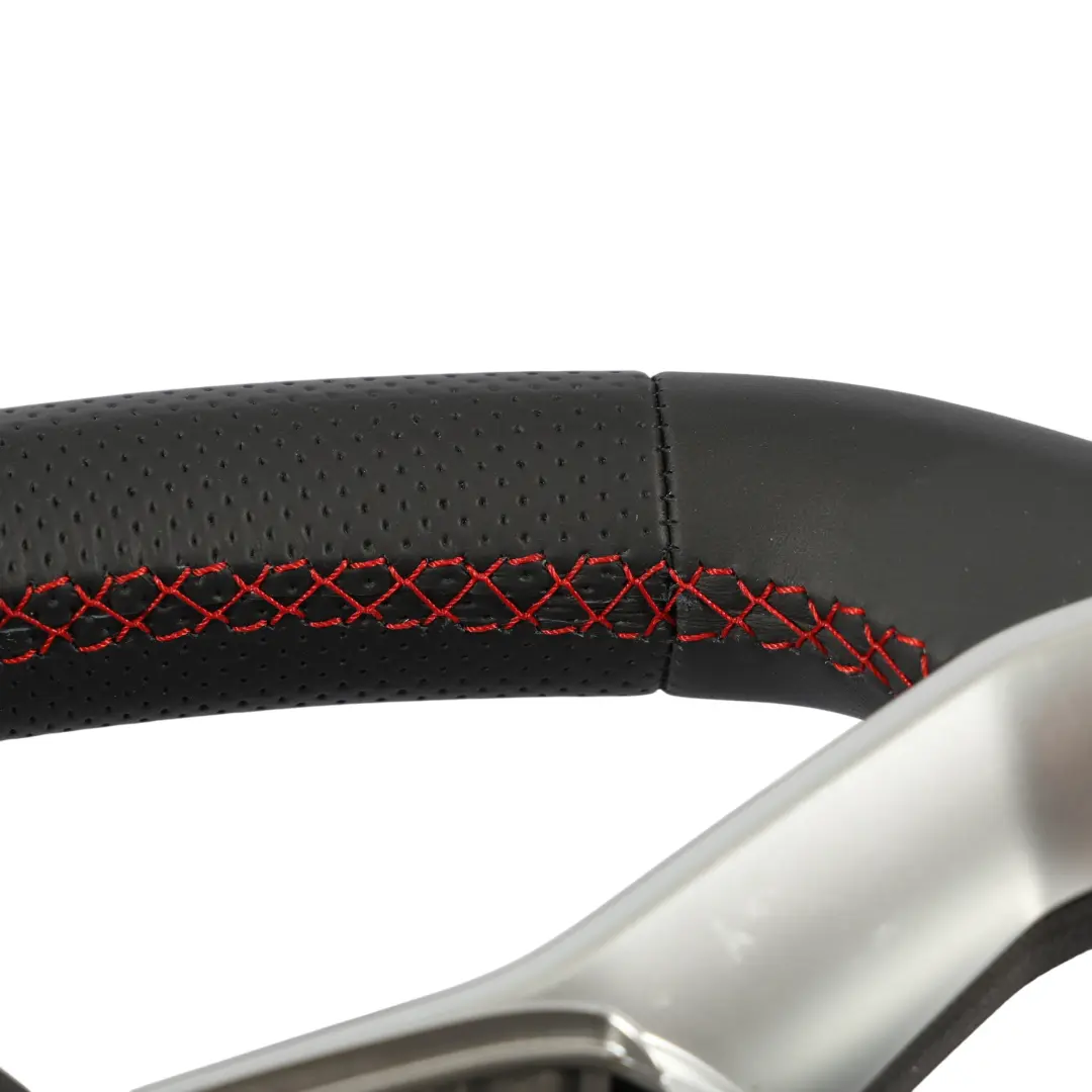 Mk4 Arona FR Steering Wheel NEW Black Leather Flat Bottom to Seat Leon with Part number 5FA419091EE Seat Leon Mk4 Arona FR Steering Wheel NEW Black Leather Flat Bottom - SKU 5FA419091EE-1 - Part number 5FA419091EE