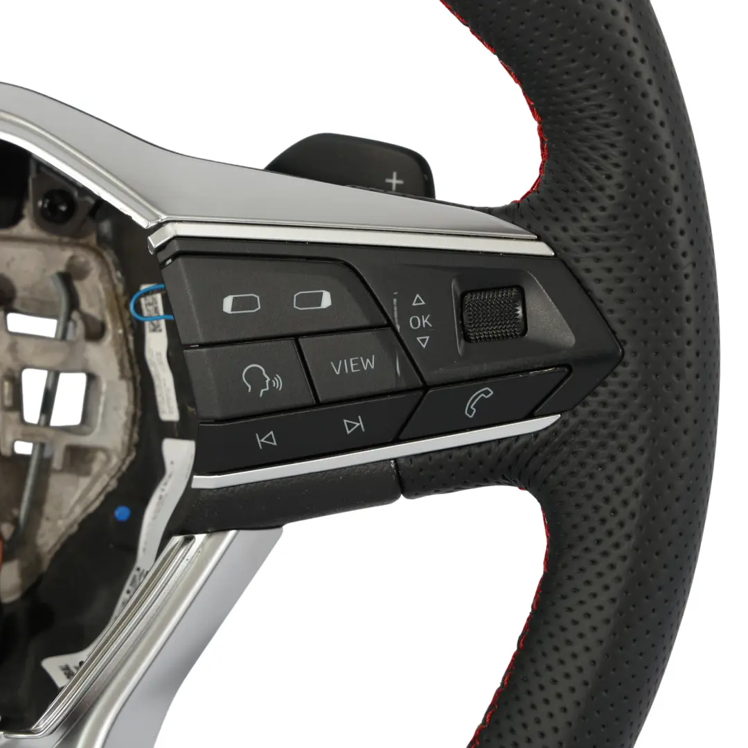 Seat Leon Mk4 Arona FR Volant NEUF En Cuir Noir À Fond Plat - SKU 5FA419091EE-1 - Numéro de pièce 5FA419091EE