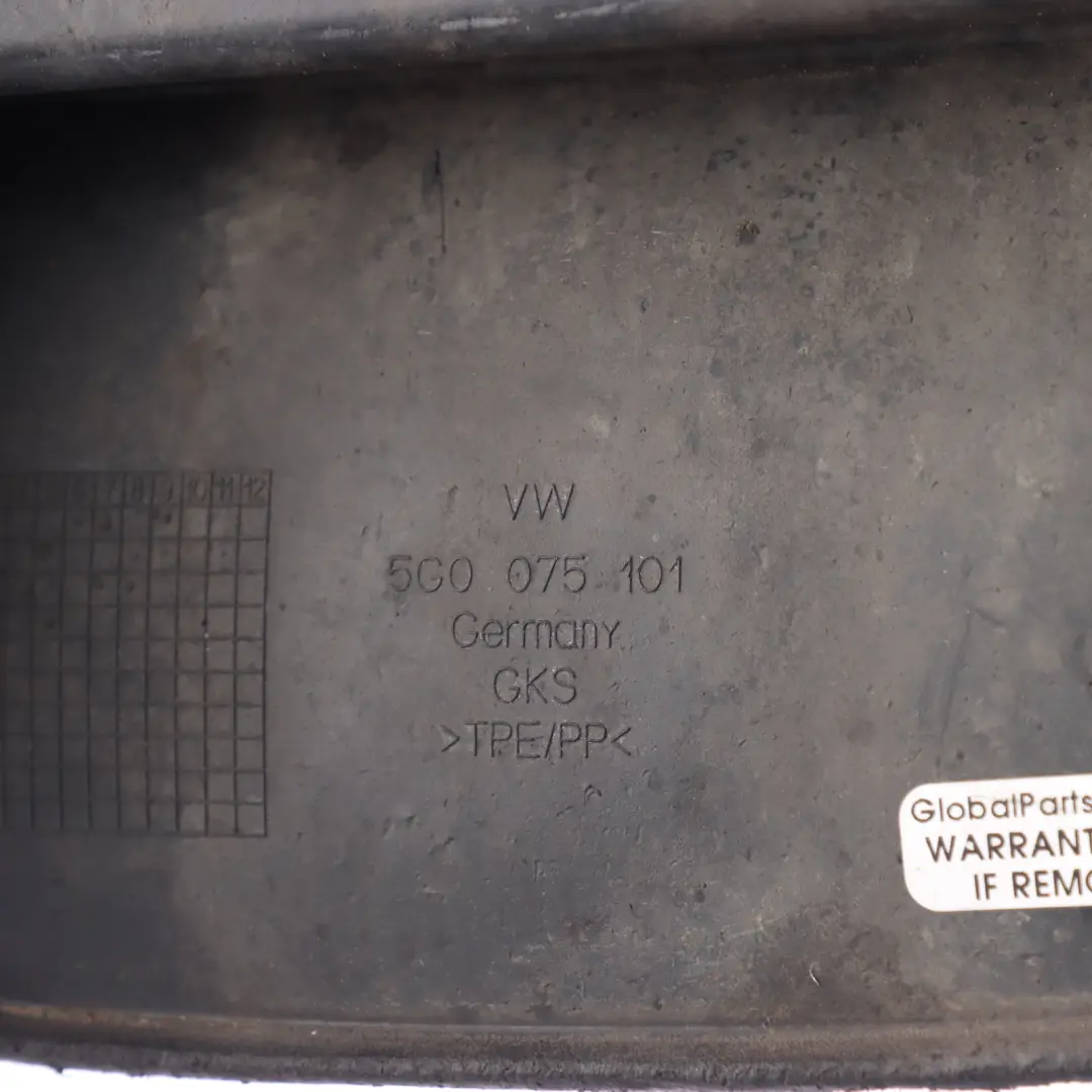 Volkswagen Golf 1K V Rear Mud Flap Splash Guard Set Left Right N/O/S - SKU 5G0075101 - Part number 5G0075101