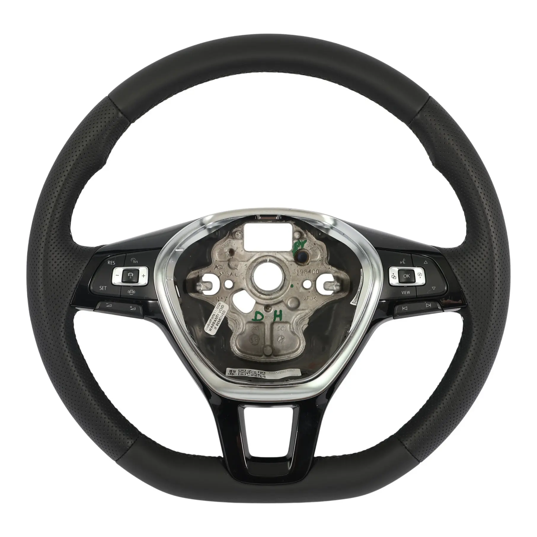 VW Volkswagen Golf MK7 Kierownica NOWA Czarna Skóra Ścięta 5G0419091BG