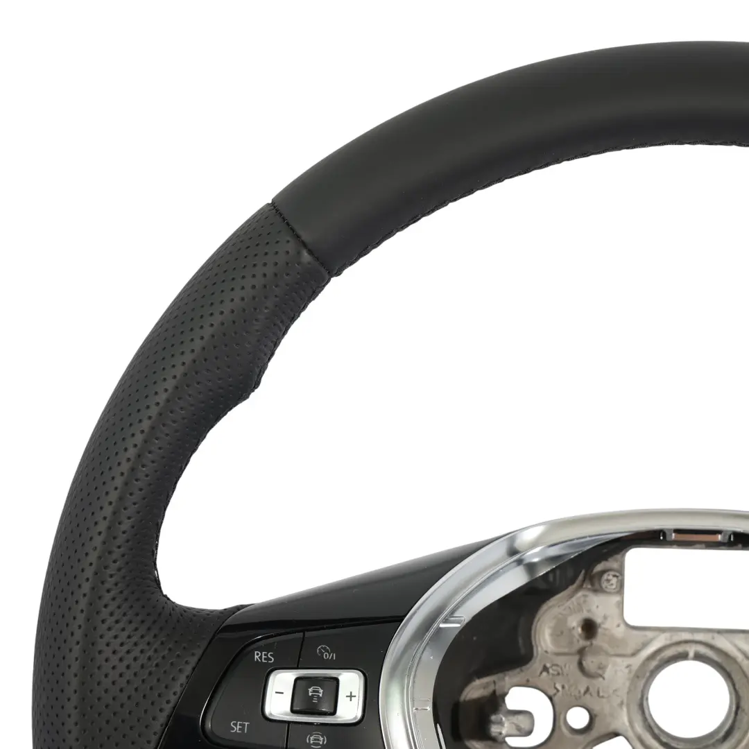 NUEVO Cuero Negro Fondo Plano para VW Volkswagen Golf MK7 Volante con número de pieza 5G0419091BG VW Volkswagen Golf MK7 Volante NUEVO Cuero Negro Fondo Plano - SKU 5G0419091BG-1 - Número de pieza 5G0419091BG