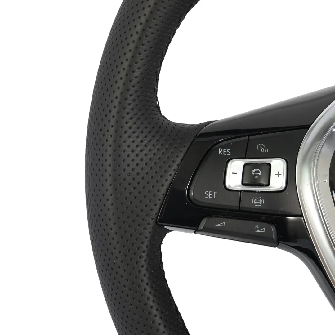 VW Volkswagen Golf MK7 Volante NUEVO Cuero Negro Fondo Plano - SKU 5G0419091BG-1 - Número de pieza 5G0419091BG