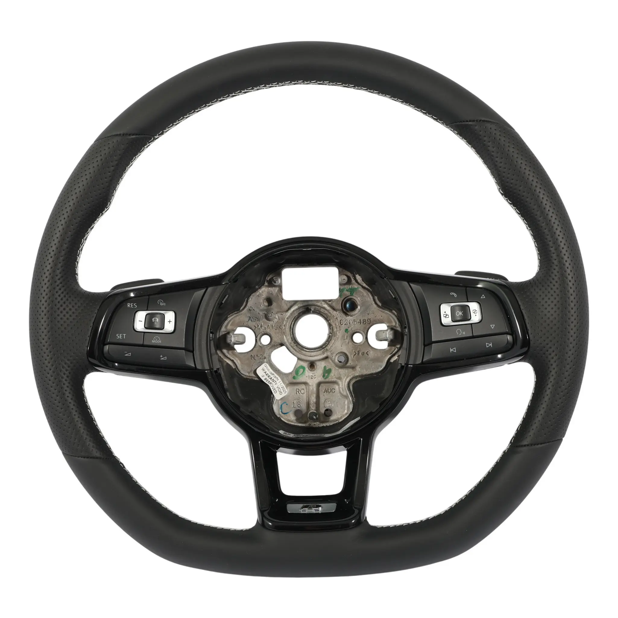 Volkswagen Golf R MK7 Volante NUOVO In Pelle Nera Fondo Piatto 5G0419091JA