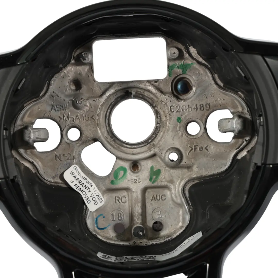 Volkswagen Golf R MK7 Steering Wheel NEW Black Leather Flat Bottom - SKU 5G0419091JA-1 - Part number 5G0419091JA