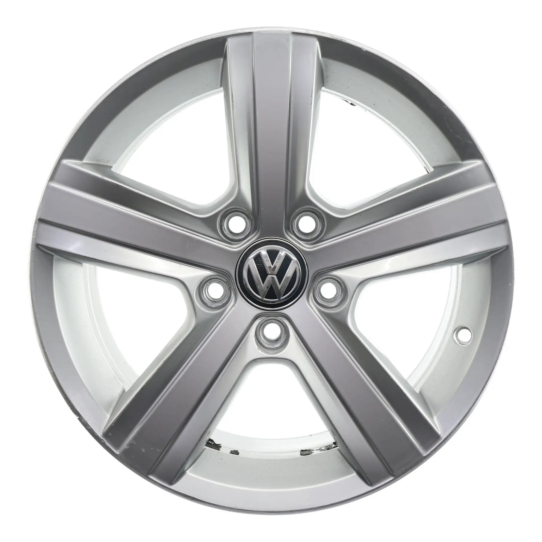 Volkswagen Golf Mk7 Wheel Rim Alloy Silver 16" 6.5J ET:46 Star Spoke 5G0601025BP