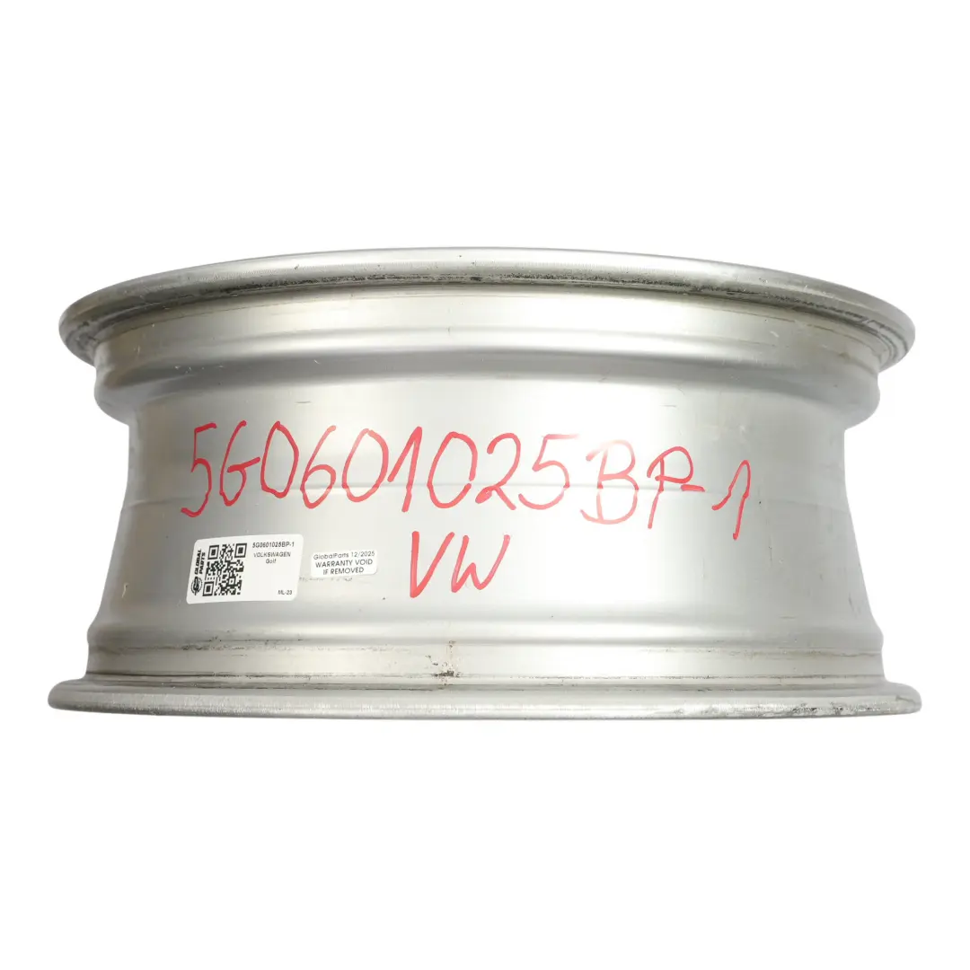 Llanta Aleación Plata 16" 6.5J ET:46 Star Spoke para Volkswagen Golf Mk7 con número de pieza 5G0601025BP Volkswagen Golf Mk7 Llanta Aleación Plata 16" 6.5J ET:46 Star Spoke - SKU 5G0601025BP-1 - Número de pieza 5G0601025BP