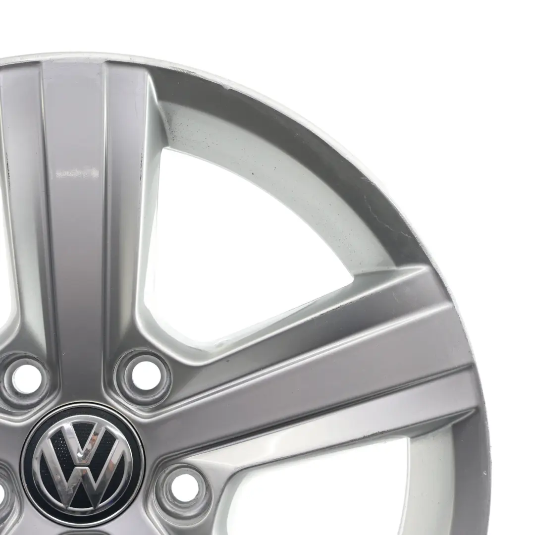 Volkswagen Golf Mk7 Wheel Rim Alloy Silver 16" 6.5J ET:46 Star Spoke - SKU 5G0601025BP-1 - Part number 5G0601025BP