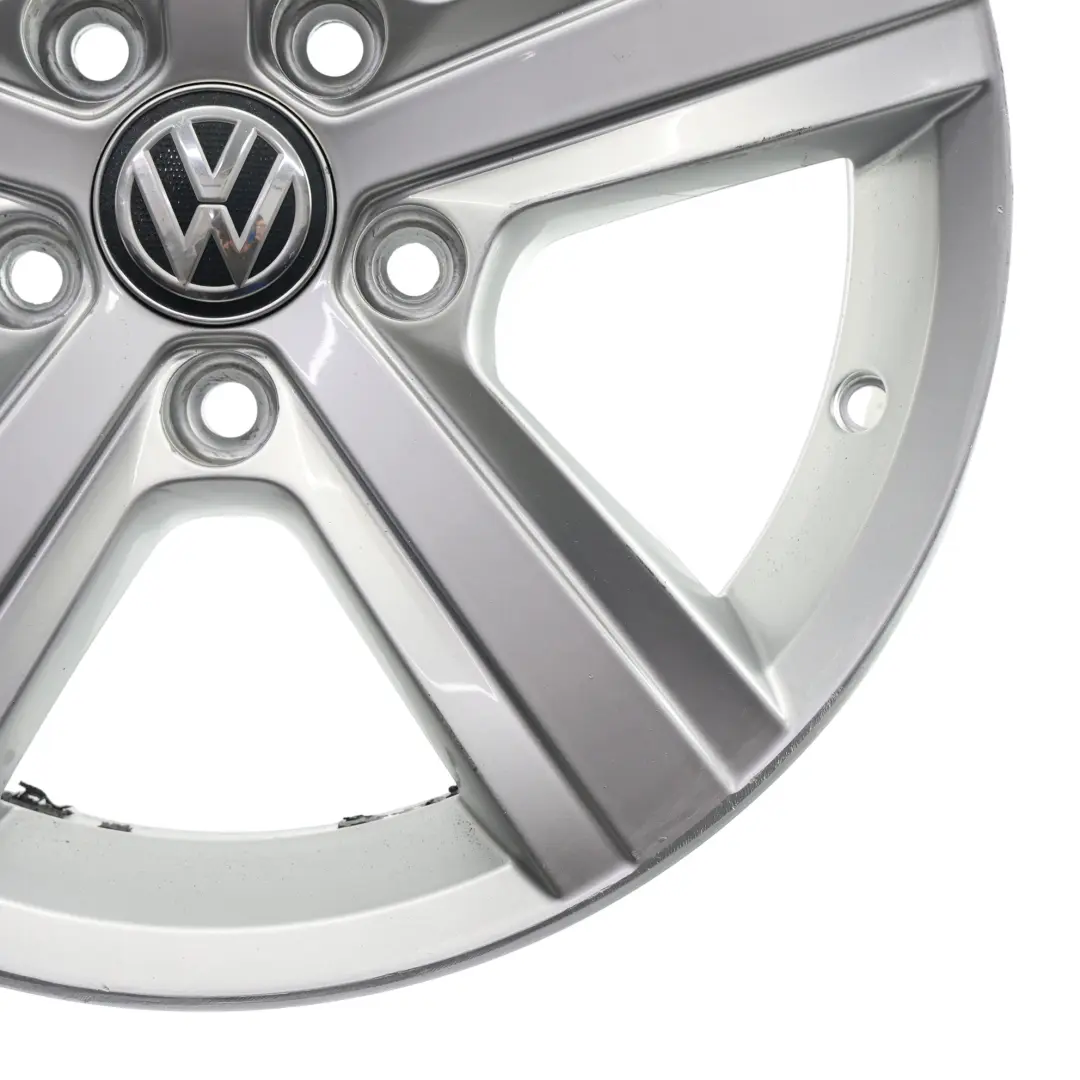 Llanta Aleación Plata 16" 6.5J ET:46 Star Spoke para Volkswagen Golf Mk7 con número de pieza 5G0601025BP Volkswagen Golf Mk7 Llanta Aleación Plata 16" 6.5J ET:46 Star Spoke - SKU 5G0601025BP-1 - Número de pieza 5G0601025BP