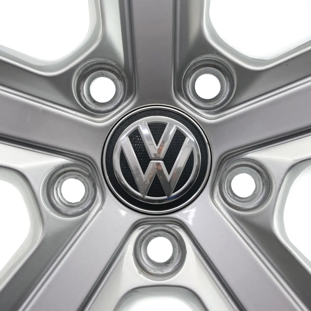 Volkswagen Golf Mk7 Wheel Rim Alloy Silver 16" 6.5J ET:46 Star Spoke - SKU 5G0601025BP-1 - Part number 5G0601025BP