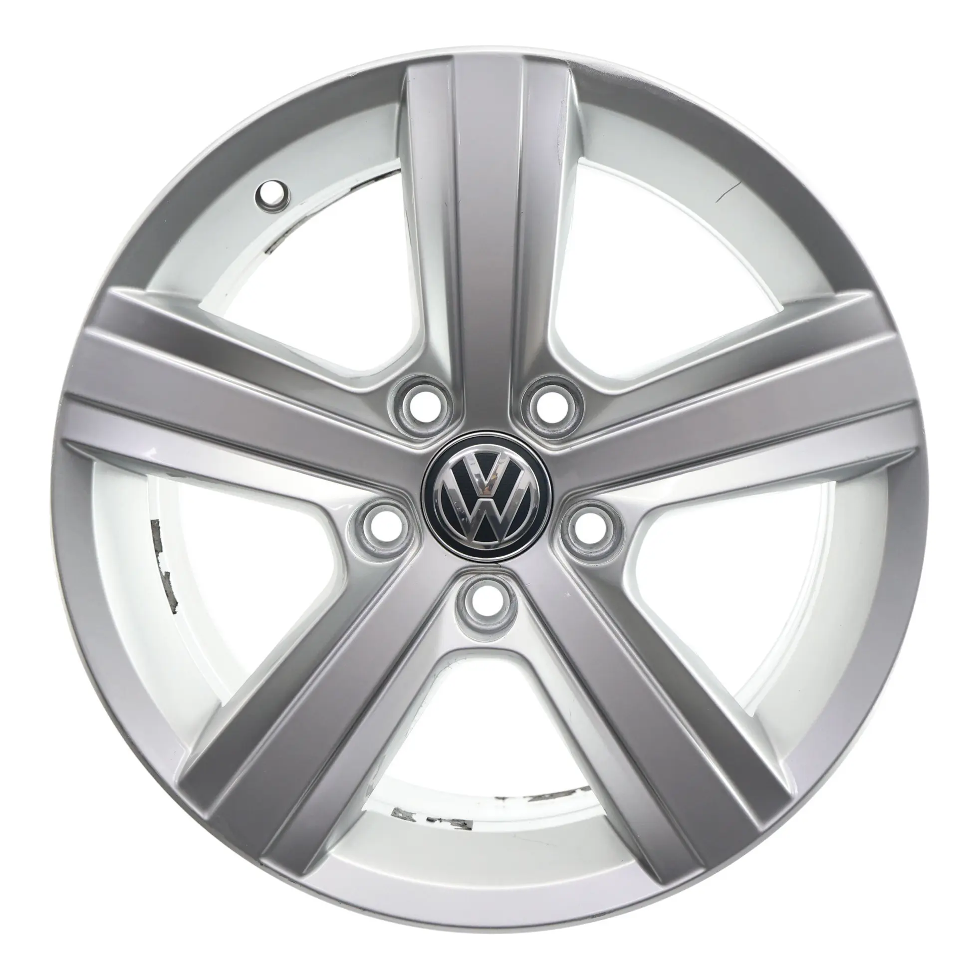 Volkswagen Golf Mk7 Wheel Rim Alloy Silver 16" 6.5J ET:46 Star Spoke 5G0601025BP