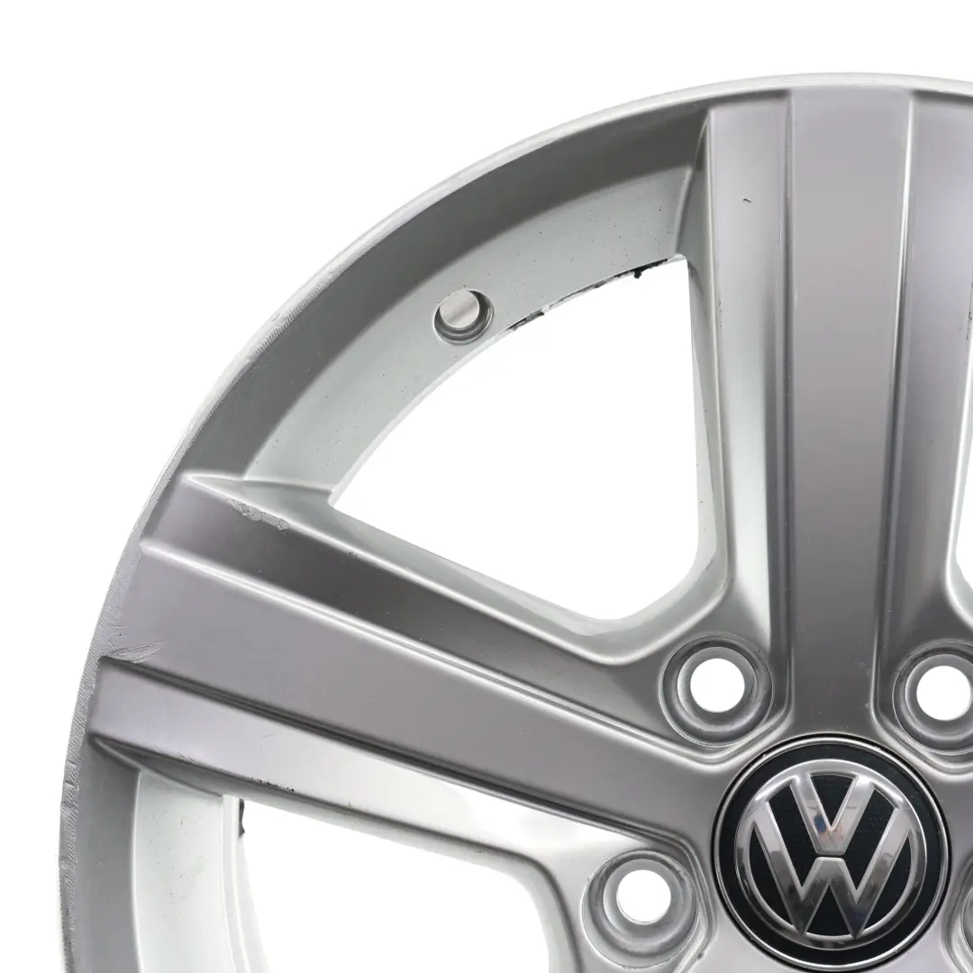Volkswagen Golf Mk7 Wheel Rim Alloy Silver 16" 6.5J ET:46 Star Spoke - SKU 5G0601025BP-3 - Part number 5G0601025BP