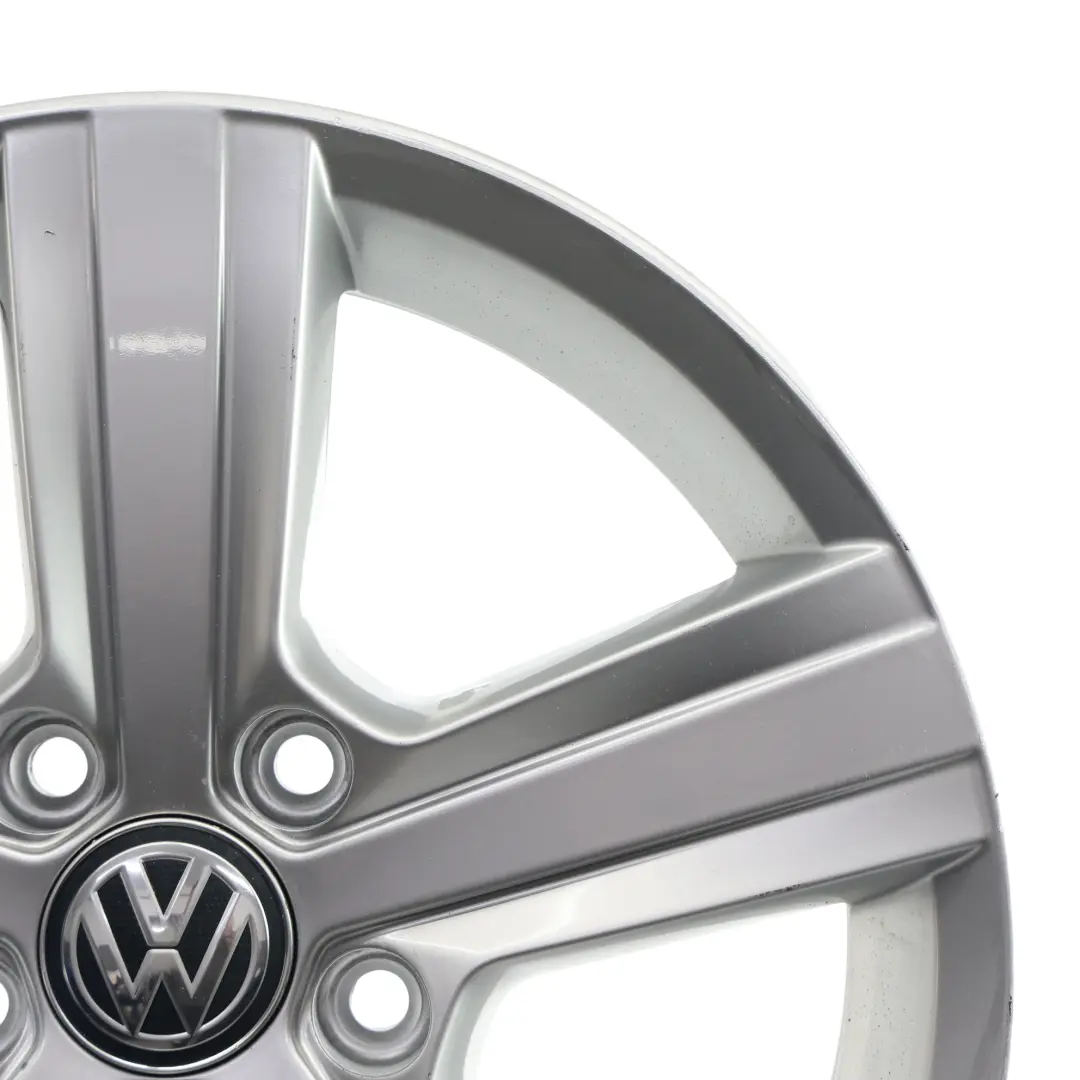 Rim Alloy Silver 16" 6.5J ET:46 Star Spoke to Volkswagen Golf Mk7 Wheel with Part number 5G0601025BP Volkswagen Golf Mk7 Wheel Rim Alloy Silver 16" 6.5J ET:46 Star Spoke - SKU 5G0601025BP-3 - Part number 5G0601025BP