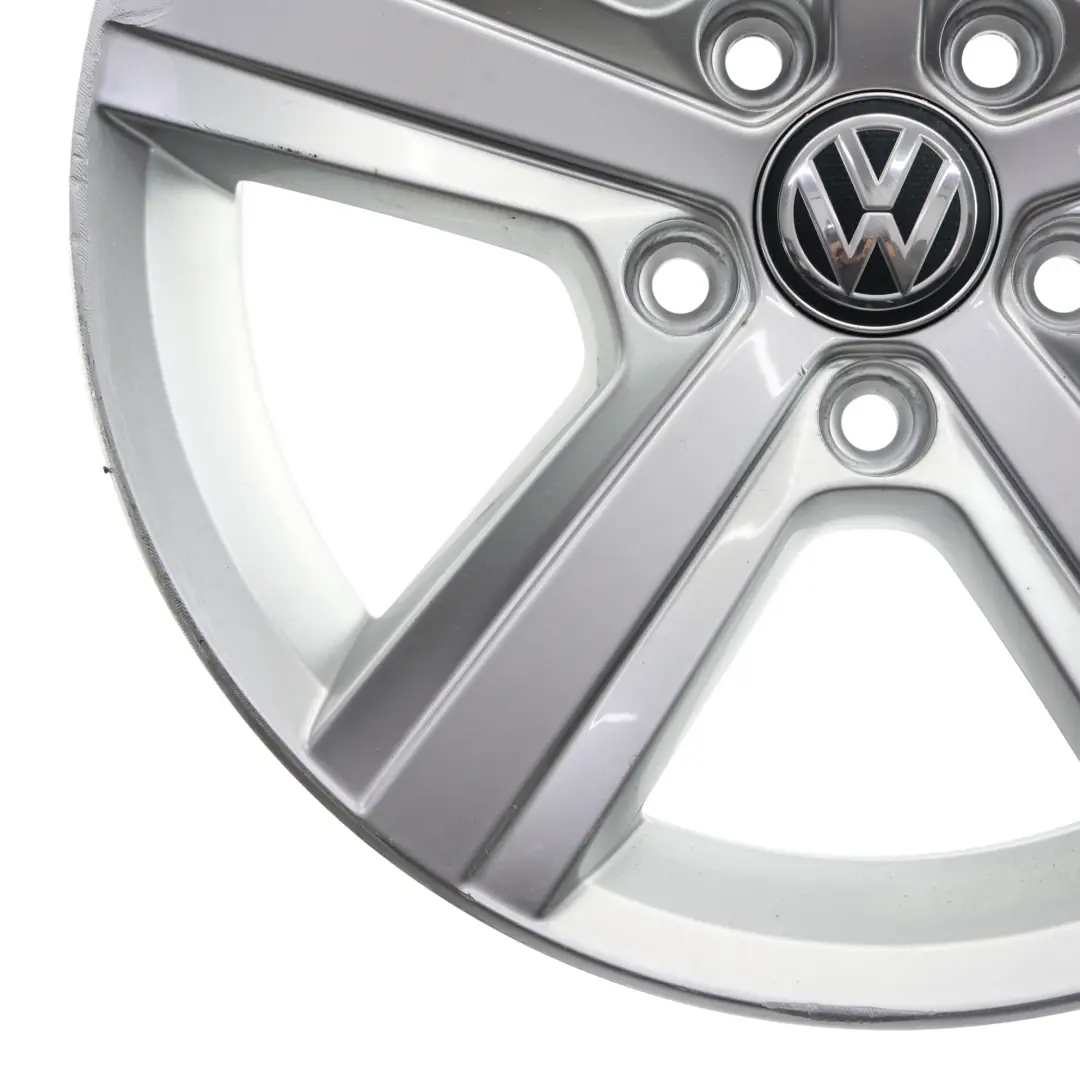 Rim Alloy Silver 16" 6.5J ET:46 Star Spoke to Volkswagen Golf Mk7 Wheel with Part number 5G0601025BP Volkswagen Golf Mk7 Wheel Rim Alloy Silver 16" 6.5J ET:46 Star Spoke - SKU 5G0601025BP-3 - Part number 5G0601025BP