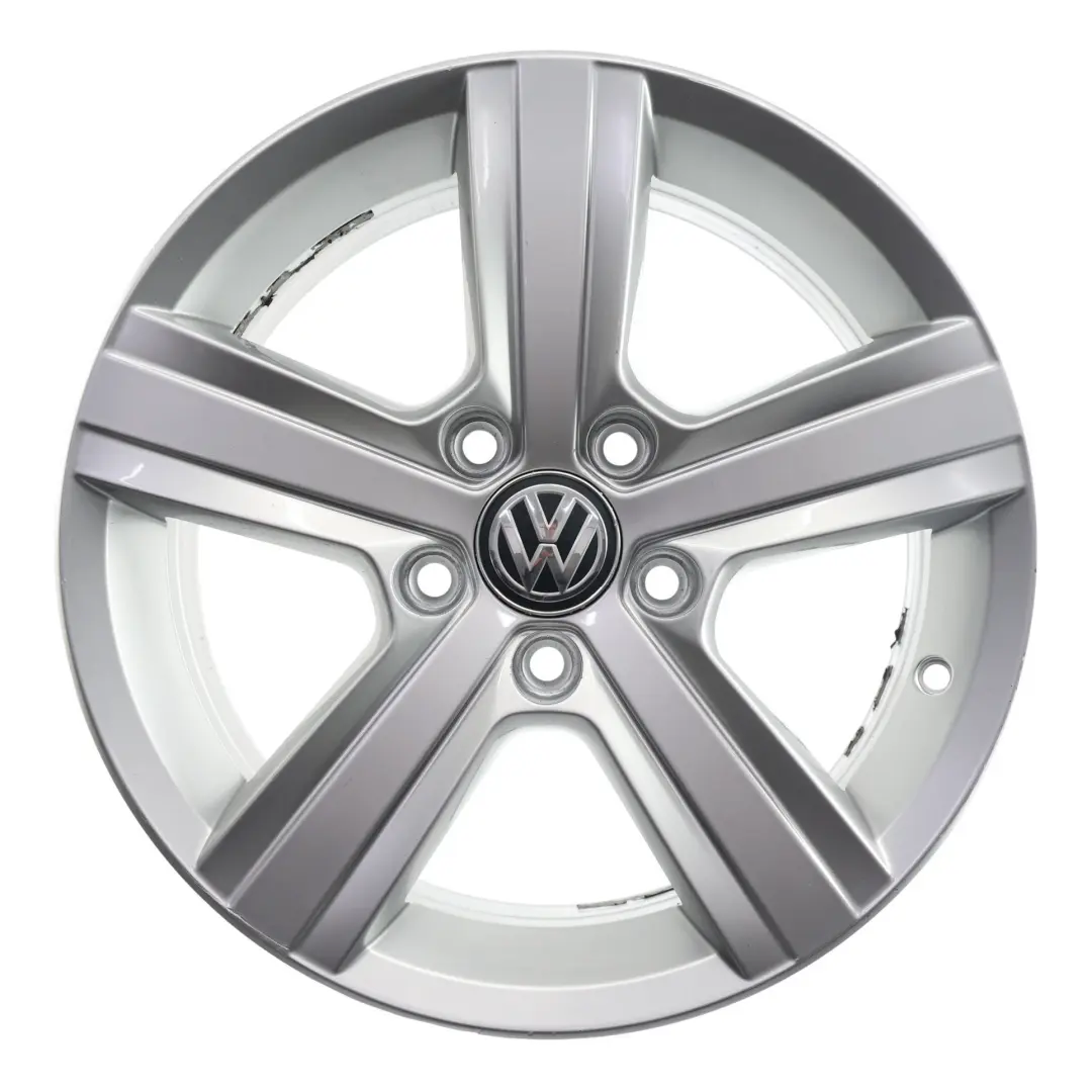 Volkswagen Golf Mk7 Wheel Rim Alloy Silver 16" 6.5J ET:46 Star Spoke - SKU 5G0601025BP-4 - Part number 5G0601025BP
