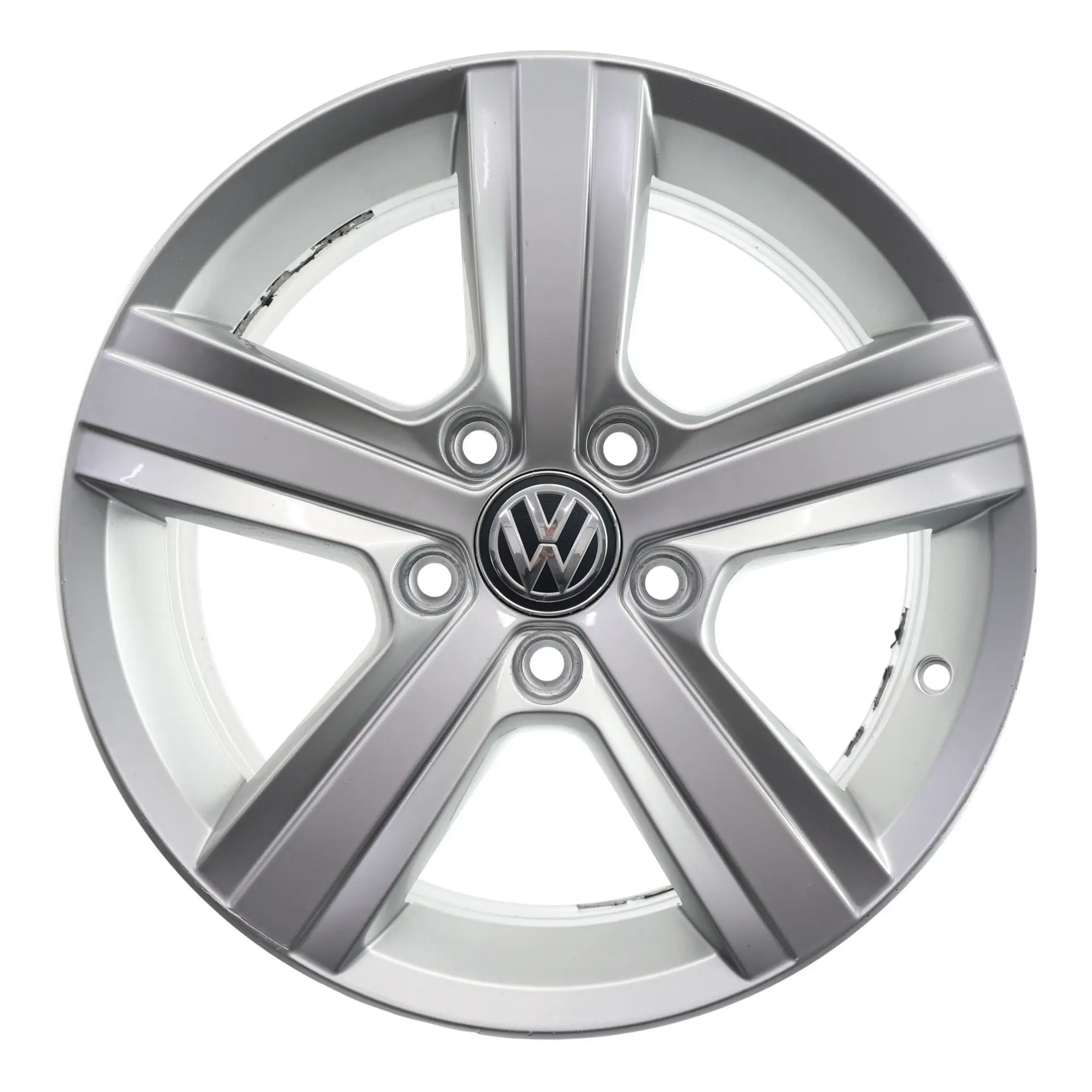 Volkswagen Golf Mk7 Wheel Rim Alloy Silver 16" 6.5J ET:46 Star Spoke 5G0601025BP