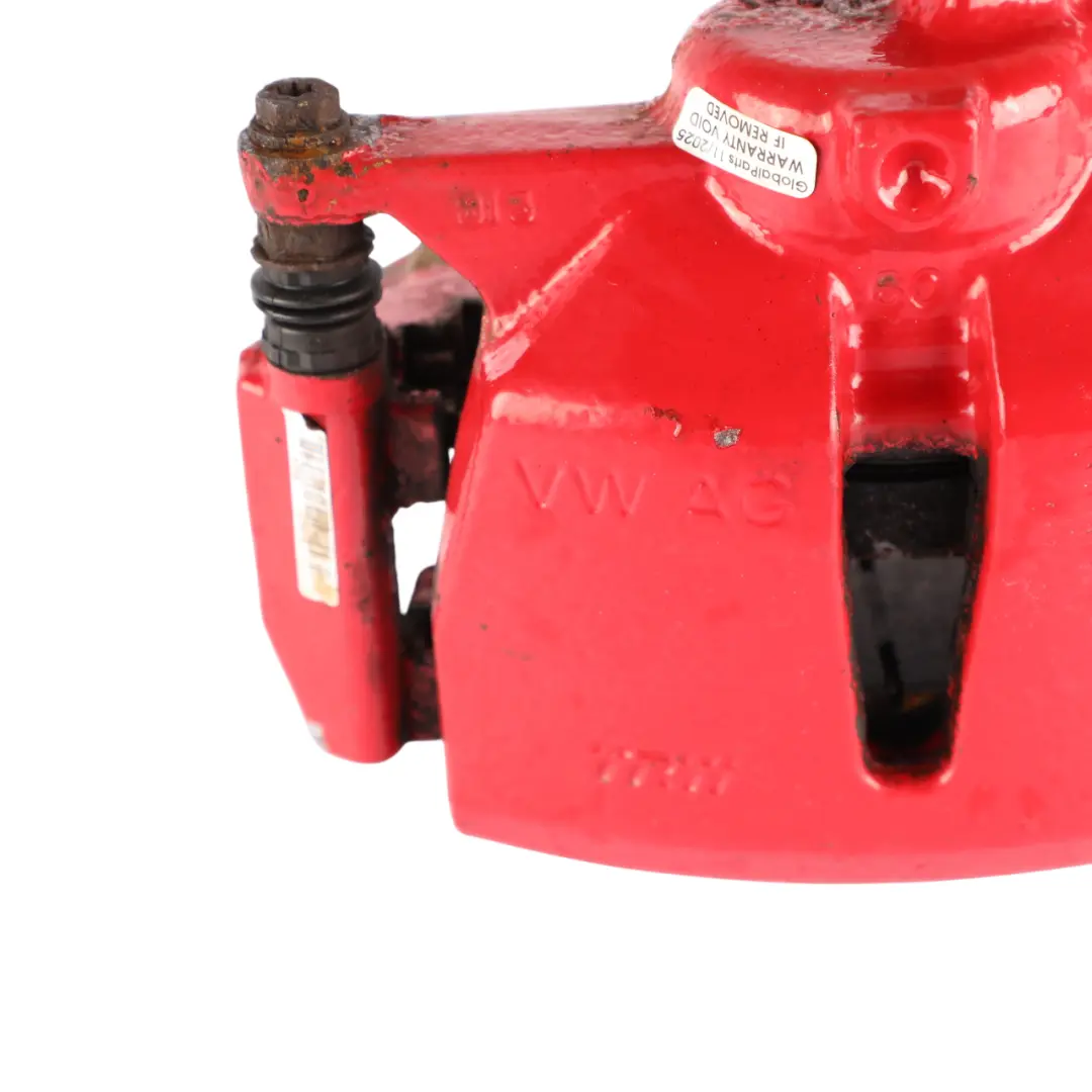 Skoda Octavia RS 5E Pinza Freno Anteriore Rosso Sinistro - SKU 5G0615123B - Numero di parte 5G0615123B