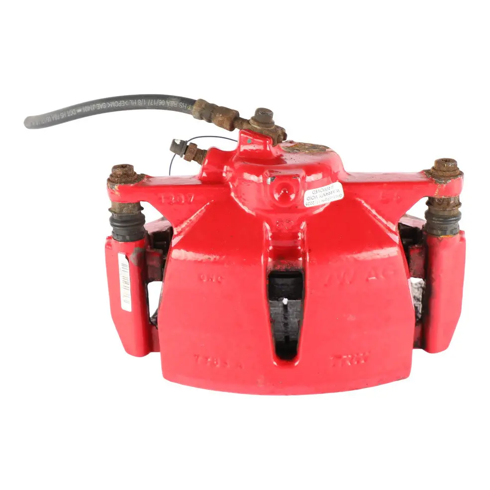 Skoda Octavia RS 5E Vorderrad Bremssattel Gehäuse Rot Rechts - SKU 5G0615124B - Teilenummer 5G0615124B