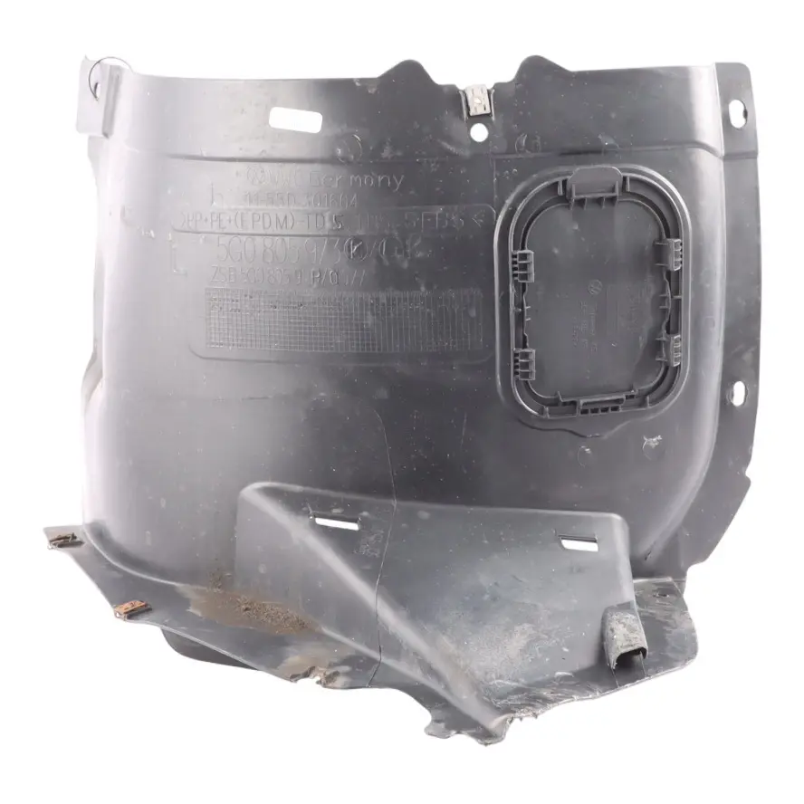 Volkswagen VW Golf VII Wheel Arch Liner Housing Panel Front Left N/S 5G0805973K