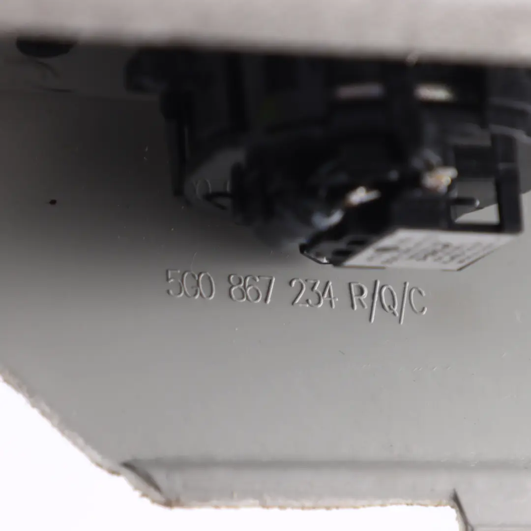 Volkswagen Golf Mk7 Interior A-Pillar Upper Trim Cover Right Grey O/S - SKU 5G0867234R-1 - Part number 5G0867234R