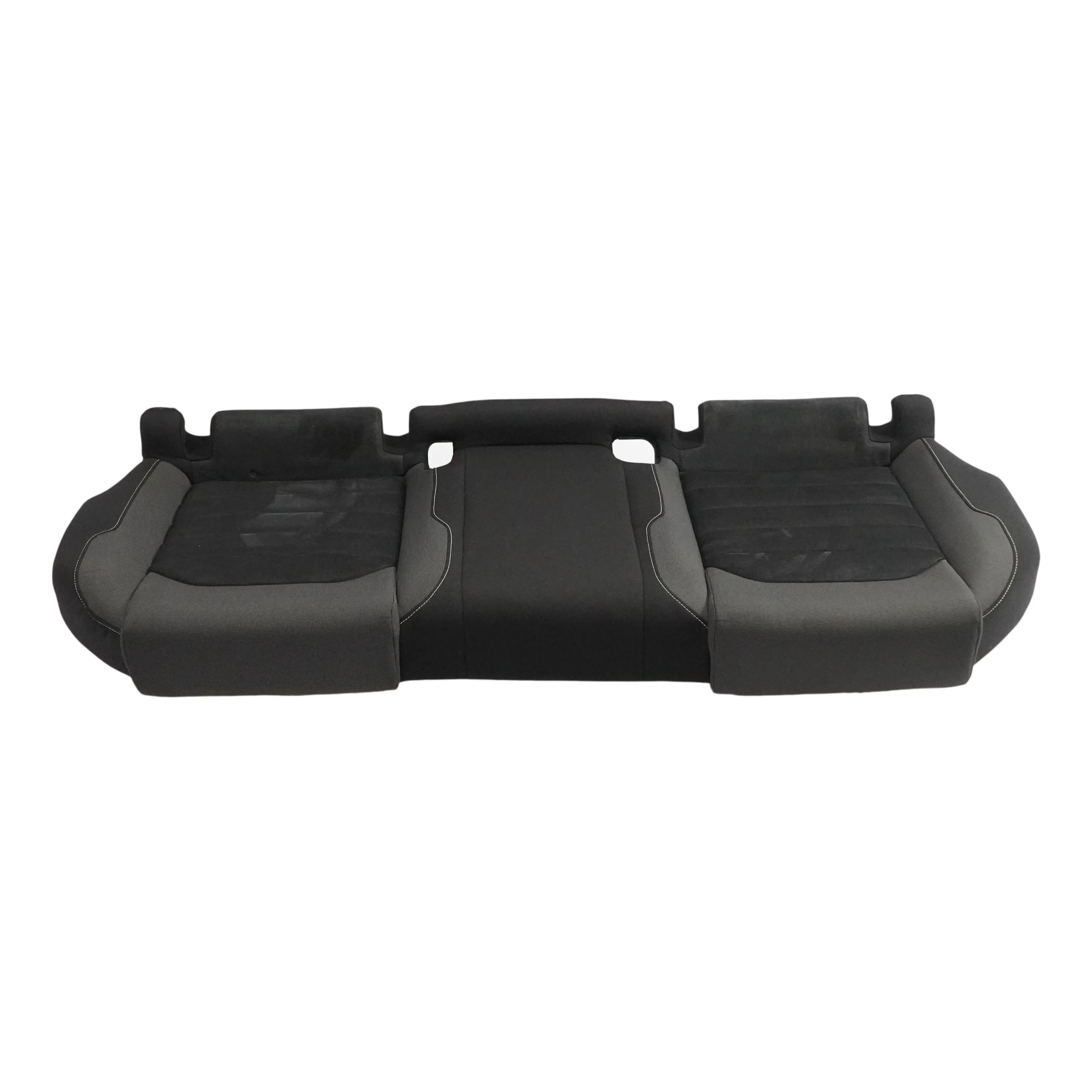 VW Golf Mk7 Sedile Posteriore Inferiore Divano Panca Alcantara Panno Nero Grigio