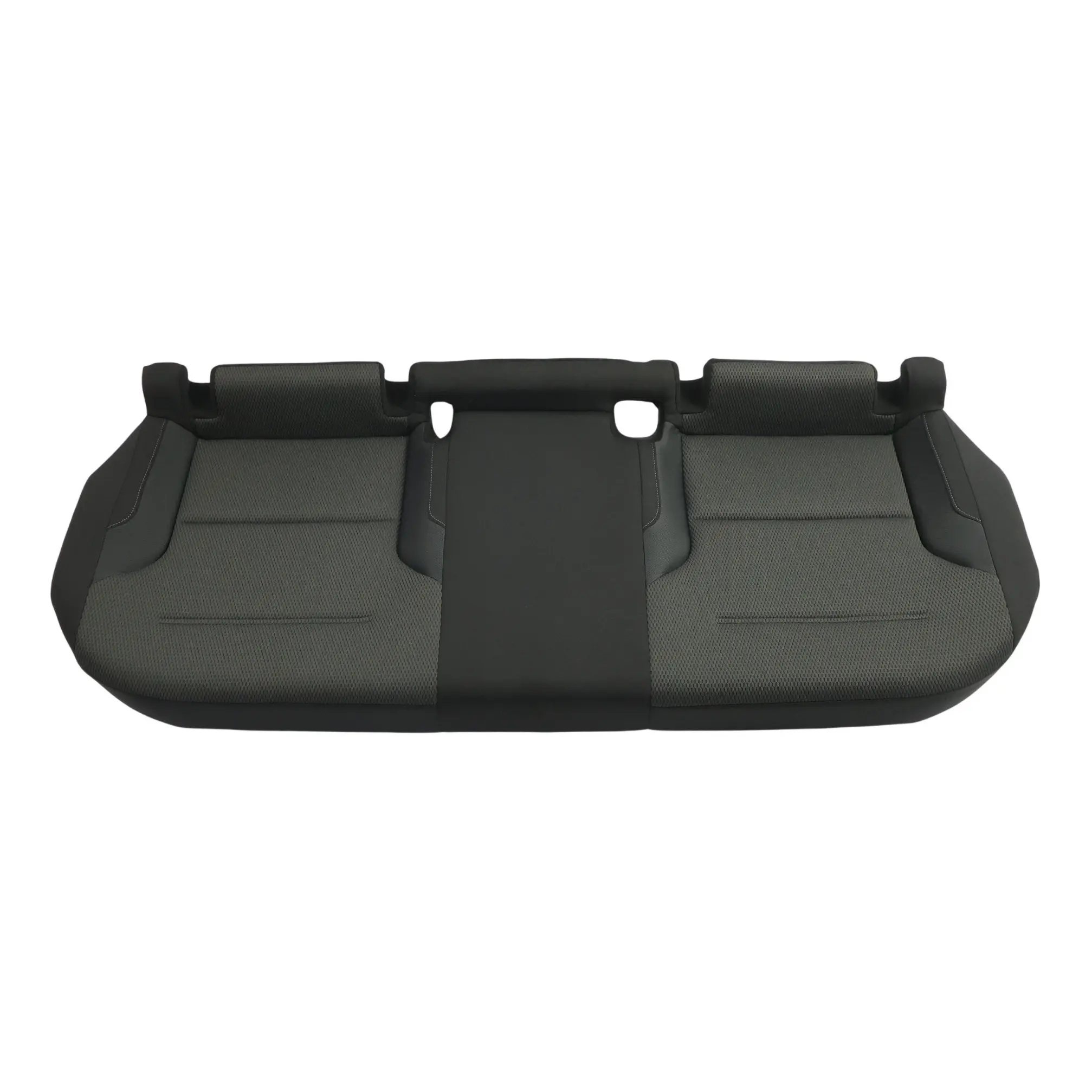 VW Golfk7 Trasero Base Baja Asiento Sofá Tela Titan Negro Swing