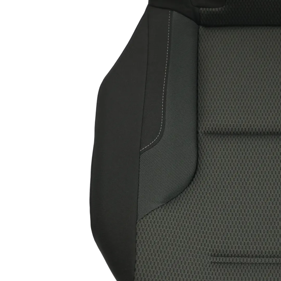 VW Golf Mk7 Rear Lower Base Seat Sofa Bench Couch Cloth Fabric Titan Black Swing - SKU 5G0885405ED - Part number 5G0885405ED