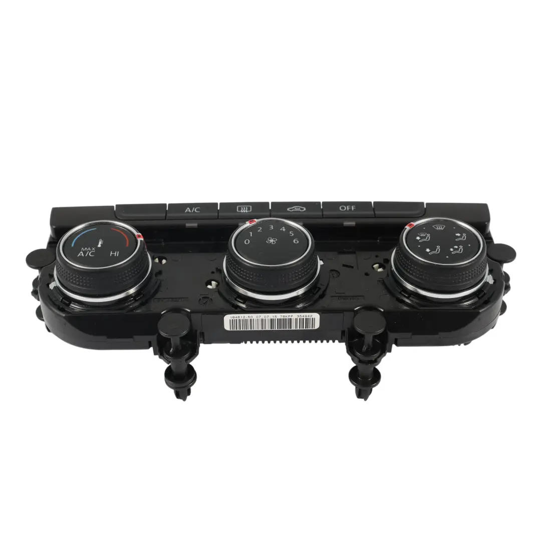 Volkswagen Golf 5G Mk7 Salpicadero Calefacción Aire Control Panel 5G00907426T - SKU 5G0907426T - Número de pieza 5G0907426T