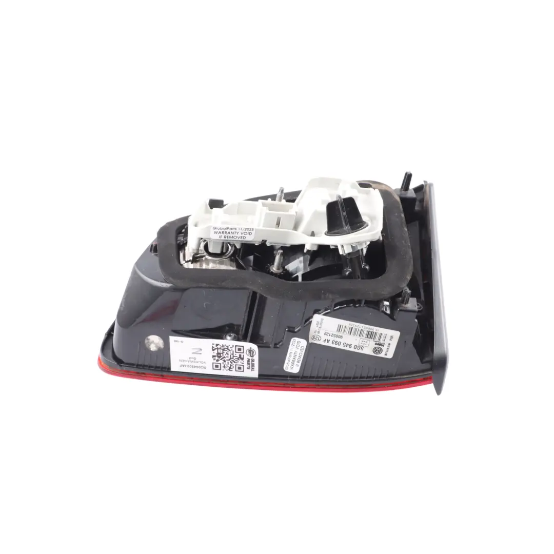 Volkswagen Golf VII 5G Rear Taillight Lamp Light Inner LED Left N/S - SKU RHD-5G0945093AF - Part number 5G0945093AF