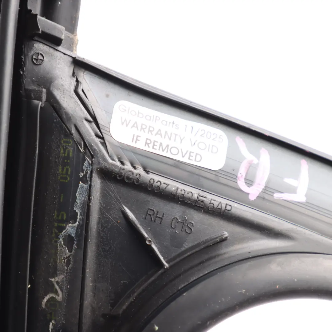 Joint De Fenêtre Porte Avant Caoutchouc Droit pour Volkswagen Golf VII 3D à propos du numéro de pièce 5G3837432E Volkswagen Golf VII 3D Joint De Fenêtre Porte Avant Caoutchouc Droit - SKU 5G3837432E - Numéro de pièce 5G3837432E