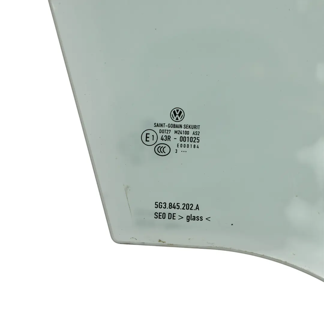 5G 3 Portes Vitre AS2 Avant Droite Côté pour Volkswagen Golf 7 à propos du numéro de pièce 5G3845202B Volkswagen Golf 7 5G 3 Portes Vitre AS2 Avant Droite Côté - SKU 5G3845202B - Numéro de pièce 5G3845202B